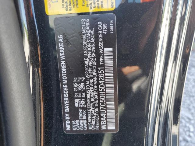 WBA4U7C50H5D42651 BMW 430I