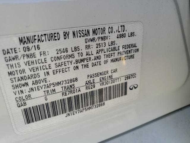 JN1EV7AP5HM732868 Infiniti Q50 Premium