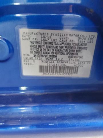 3N1CE2CP2EL392950 Nissan Versa Note S