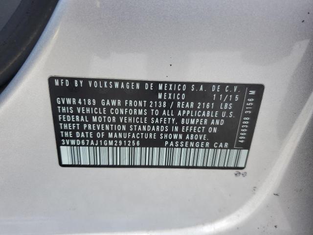 3VWD67AJ1GM291256 Volkswagen JETTA SE