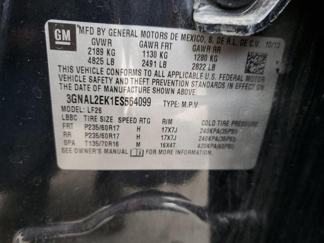 3GNAL2EK1ES564099 Chevrolet CAPTIVA LS