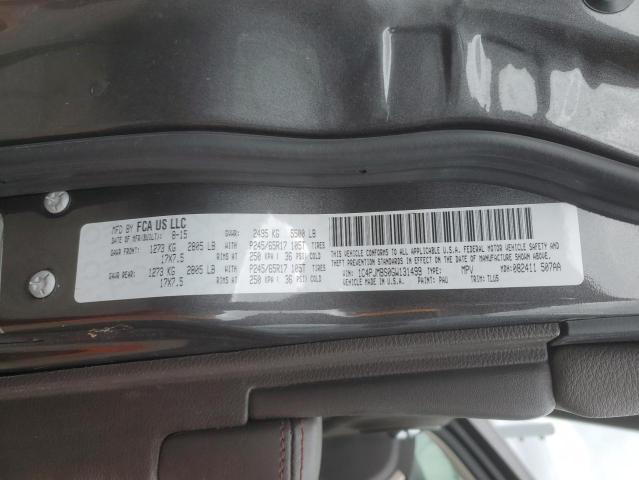 1C4PJMBS0GW131499 Jeep CHEROKEE T