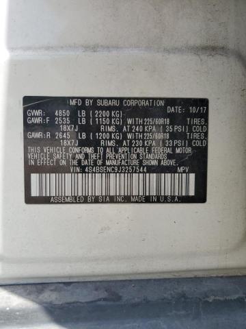 4S4BSENC9J3257544 Subaru Outback 3.6r Limited