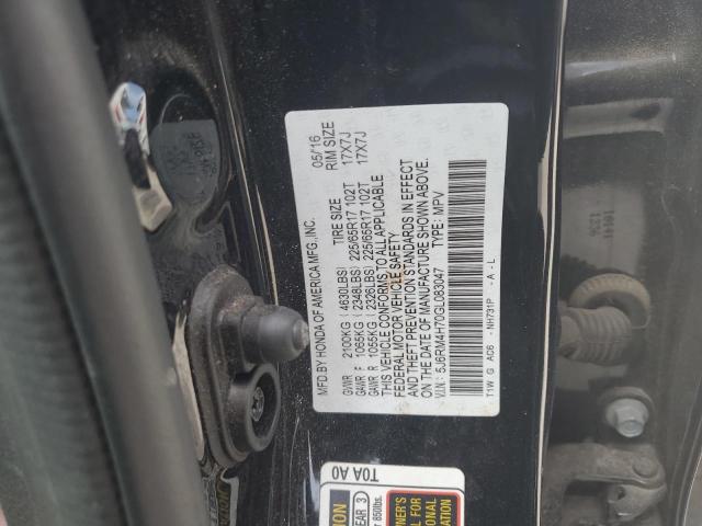 5J6RM4H70GL083047 Honda CR-V EXL