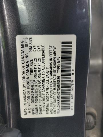 2HKRM3H57GH520836 Honda CR-V EX
