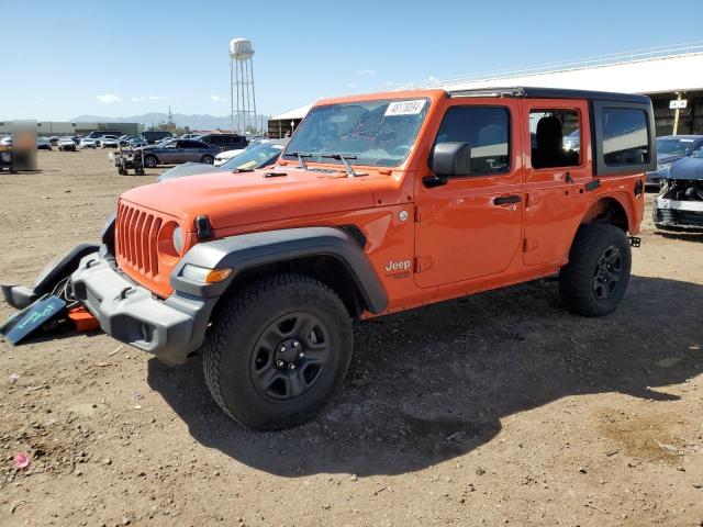 2018 Jeep Wrangler Unlimited Sport მანქანა იყიდება აუქციონზე, vin: 1C4HJXDN7JW250641, აუქციონის ნომერი: 48178094