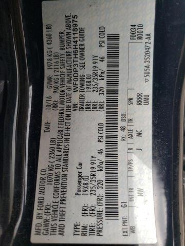 WF0DP3TH6H4118975 Ford FOCUS RS