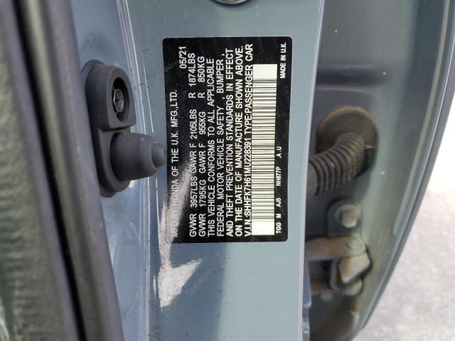 SHHFK7H61MU228391 Honda CIVIC EX