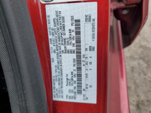 3FADP4CJ5EM176738 Ford Fiesta Titanium