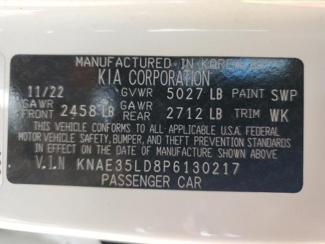 KNAE35LD8P6130217 KIA Stinger Gt Line