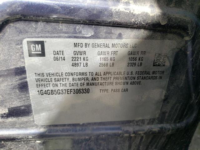1G4GB5G37EF306330 Buick Lacrosse