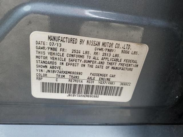 JN1BV7ARXEM690990 Infiniti Q50 BASE