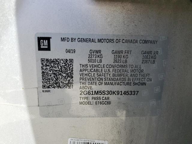 2G61M5S30K9145337 Cadillac XTS LUXURY