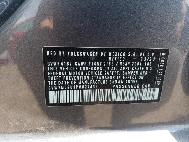 3VW7M7BU8PM027432 Volkswagen JETTA SE