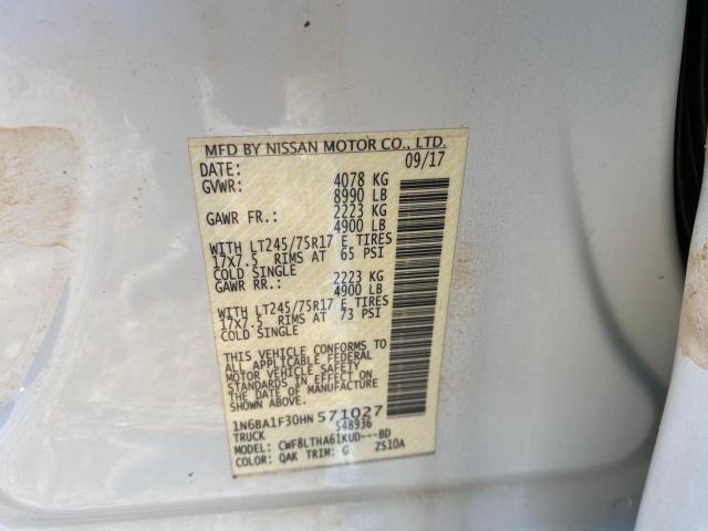 1N6BA1F30HN571027 Nissan TITAN XD S