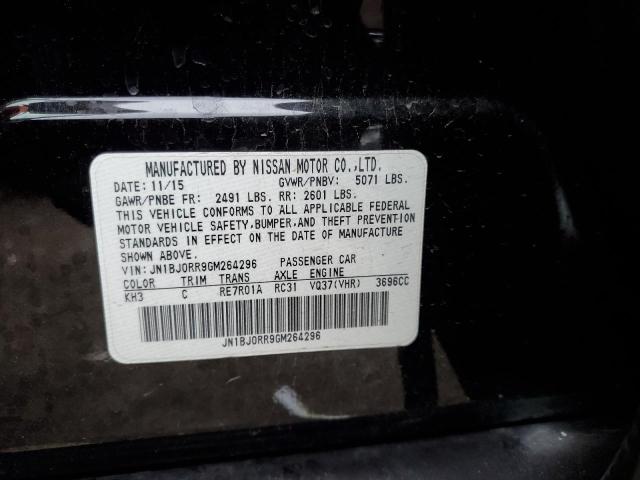 JN1BJ0RR9GM264296 Infiniti QX50