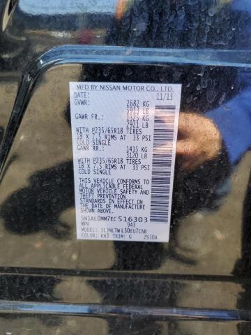 5N1AL0MM7EC516303 Infiniti QX60