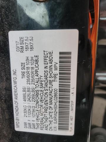 5J6RW2H50HL028600 Honda CR-V EX