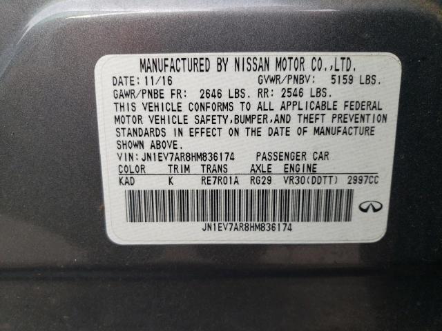 JN1EV7AR8HM836174 Infiniti Q50 Premium