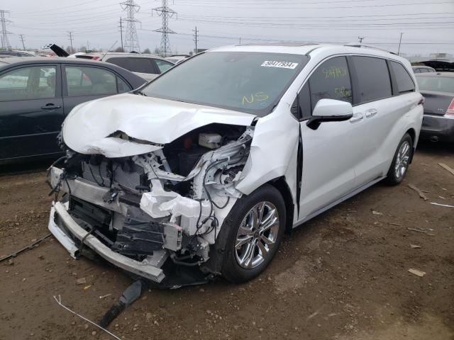 50477934 :رقم المزاد ، 5TDESKFC3RS114145 vin ، 2024 Toyota Sienna Limited مزاد بيع