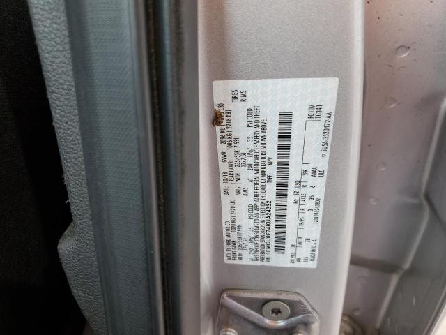 1FMCU0F74KUA24332 Ford ESCAPE S