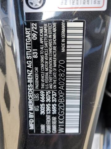 W1KCG2DBXPA028270 Mercedes-Benz Eqs Sedan 450+