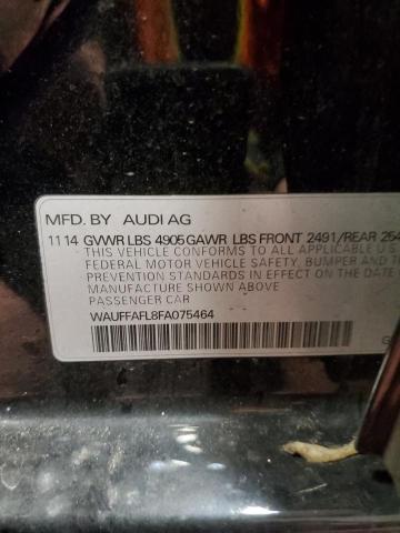 WAUFFAFL8FA075464 Audi A4 Premium Plus
