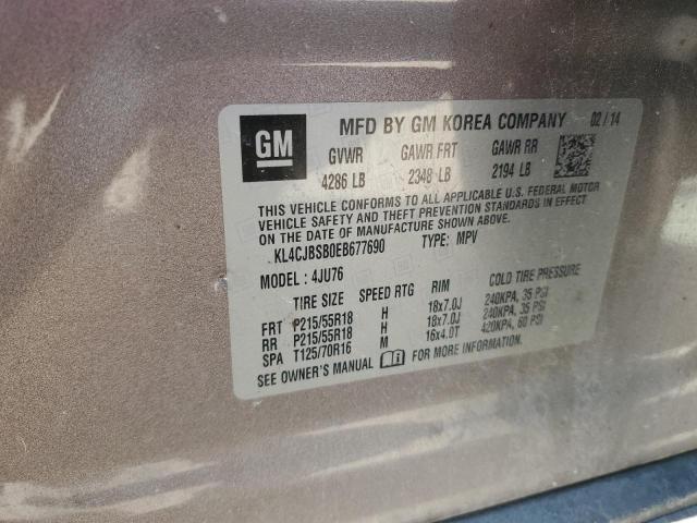 KL4CJBSB0EB677690 Buick Encore Convenience