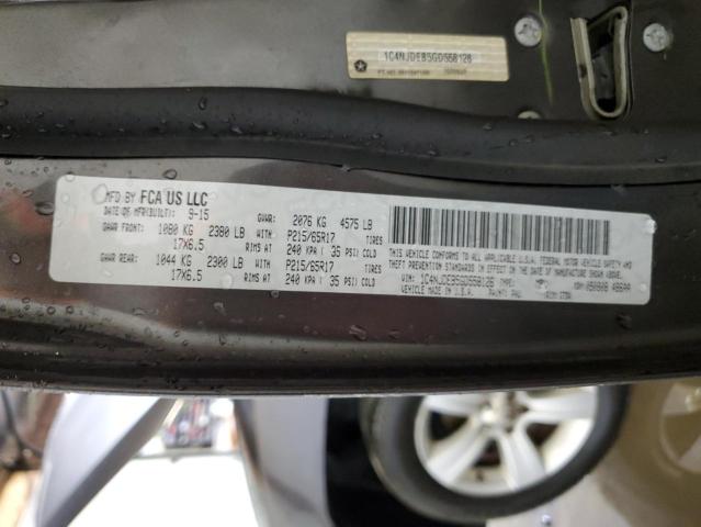 1C4NJDEB5GD558126 Jeep Compass Latitude