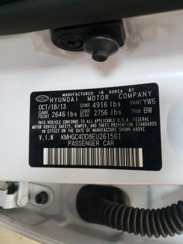 KMHGC4DD8EU261561 Hyundai Genesis 3.8l