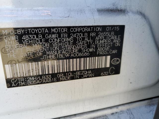 JTHBE1BL9FA008686 Lexus GS 350