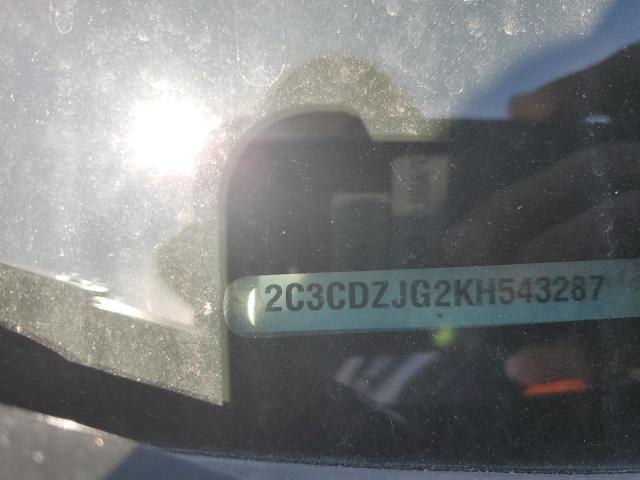 2C3CDZJG2KH543287 Dodge Challenger Gt