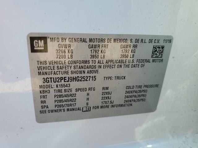 3GTU2PEJ9HG252715 GMC Sierra K1500 Denali