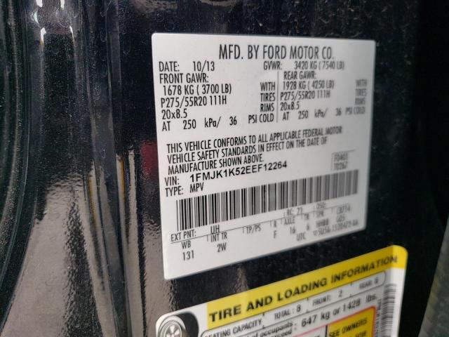 1FMJK1K52EEF12264 Ford Expedition El Limited