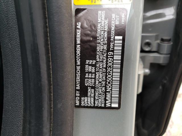 WMWLN5C50G2E30919 Mini COOPER CLUBMAN