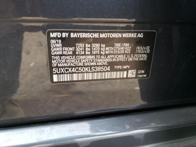 5UXCX4C50KLS38504 BMW X7 Xdrive50i