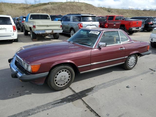 Продажа на аукционе авто 1986 Mercedes-benz 560 Sl, vin: WDBBA48D1GA049053, номер лота: 52230244