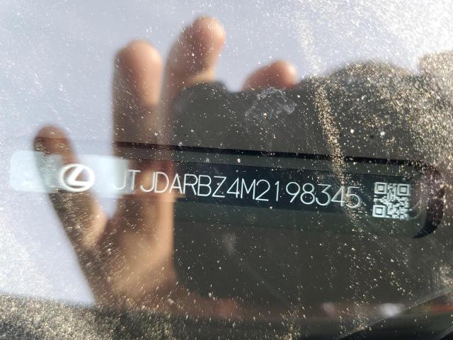 JTJDARBZ4M2198345 Lexus Nx 300 Base