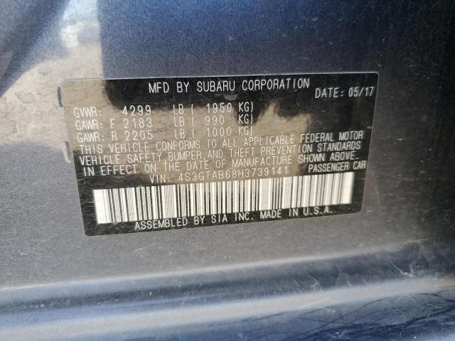 4S3GTAB68H3739141 Subaru Impreza Premium