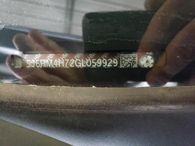 5J6RM4H72GL059929 Honda CR-V EXL