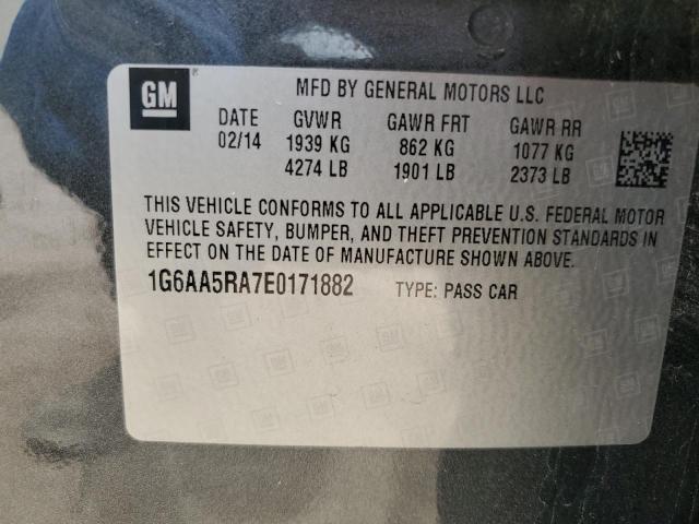1G6AA5RA7E0171882 Cadillac ATS