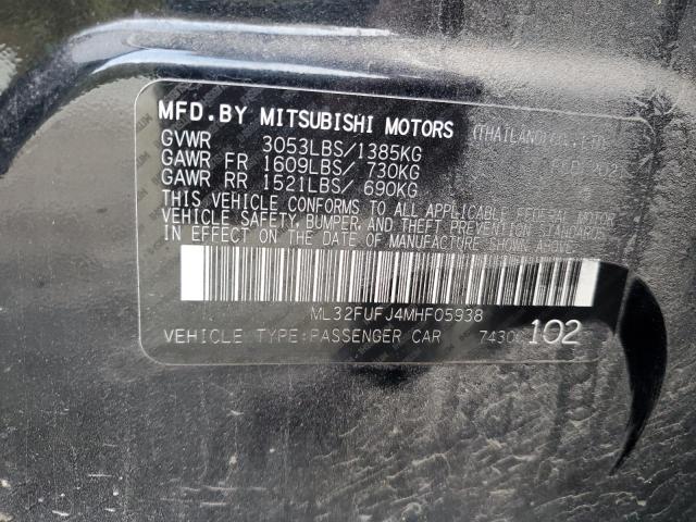ML32FUFJ4MHF05938 Mitsubishi Mirage G4 Es