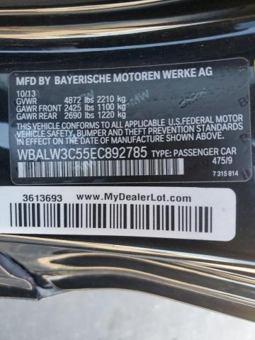 WBALW3C55EC892785 BMW 640 I