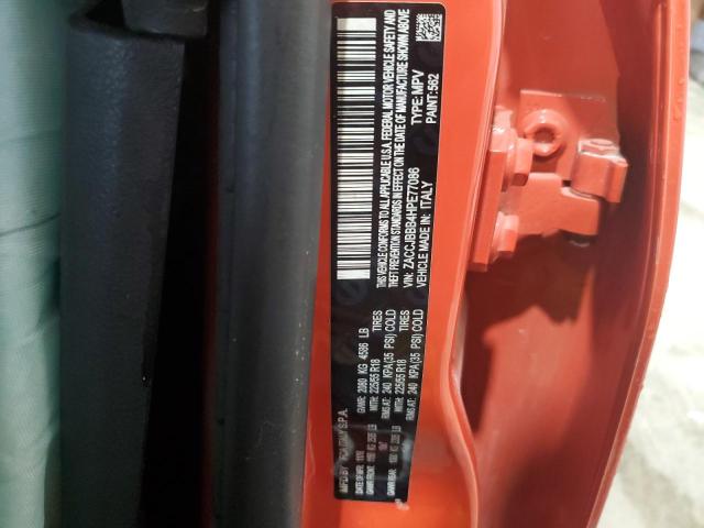 ZACCJBBB4HPE77086 Jeep Renegade Latitude
