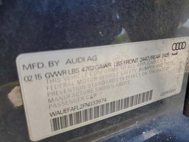 WAUEFAFL2FN033974 Audi A4 Premium Plus