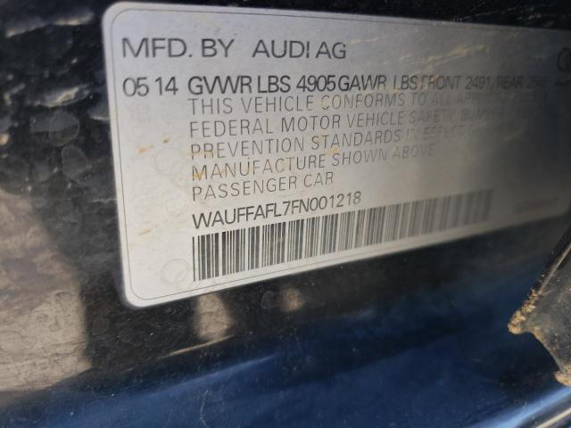 WAUFFAFL7FN001218 Audi A4 Premium Plus