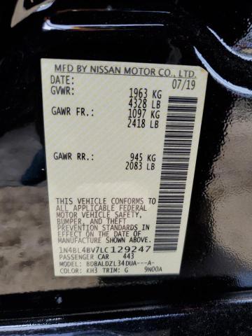 1N4BL4BV7LC129247 Nissan ALTIMA S