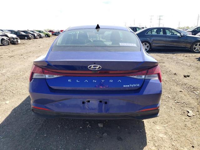KMHLM4AJ6NU032012 Hyundai Elantra Blue