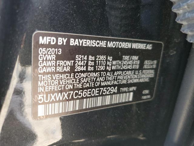 5UXWX7C56E0E75294 BMW X3 Xdrive35i