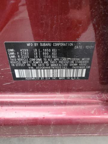 4S3GKAA67N1605183 Subaru Impreza
